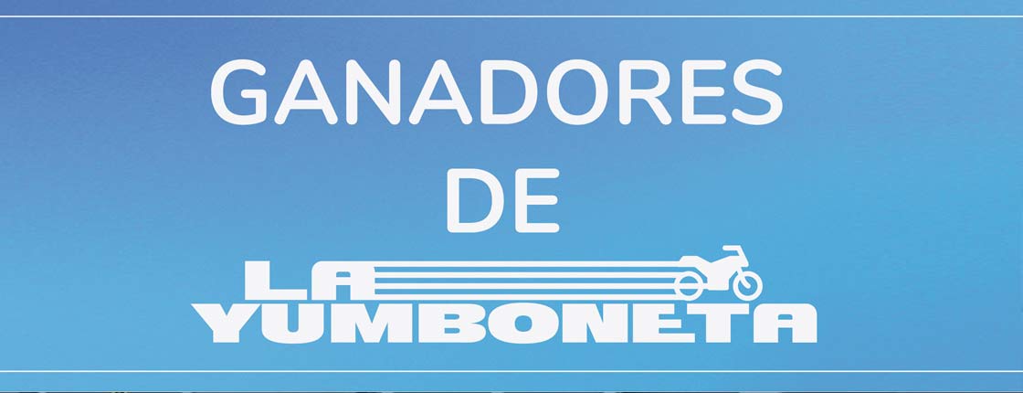 FELICIDADES A LOS GANADORES DE LA YUMBONETA