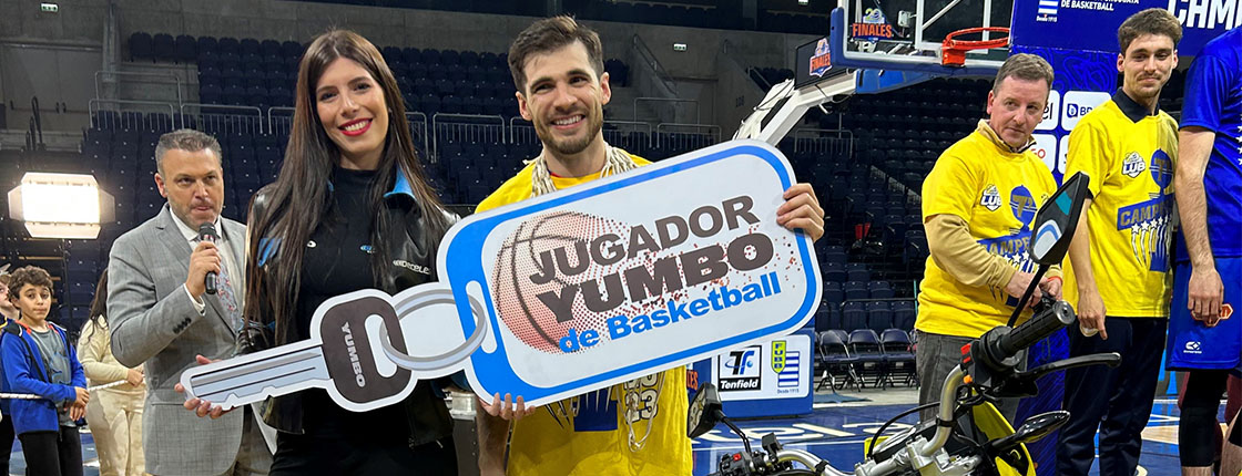 JUGADOR YUMBO, FELICITAMOS A LUCIANO PARODI