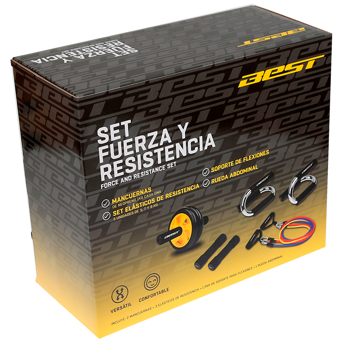 SET FITNESS FUERZA Y RESISTENCIA BEST