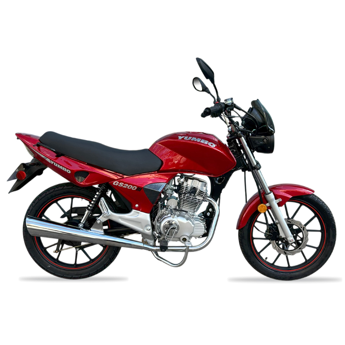 Color Rojo para la moto YUMBO GS 200 III LX