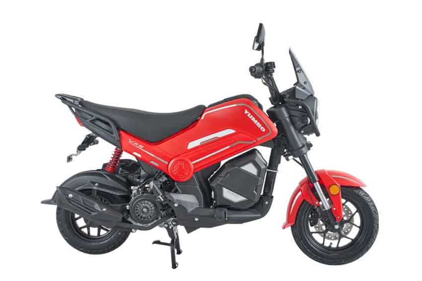 Color Rojo para la moto YUMBO VX5