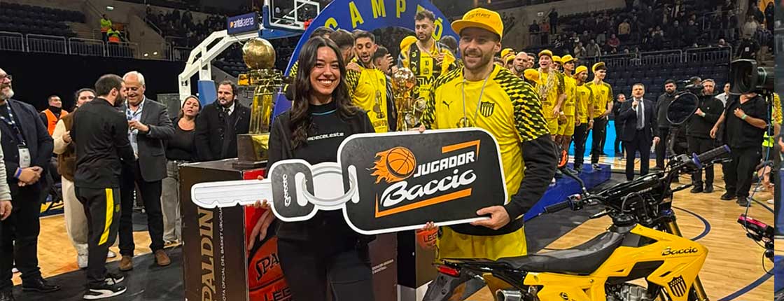 JUGADOR BACCIO, FELICITAMOS A SANTIAGO VÉSCOVI